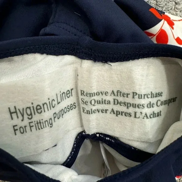 Janie and Jack NWOT Floral Girl’s One Piece Swimsuit - Picture 3 of 6